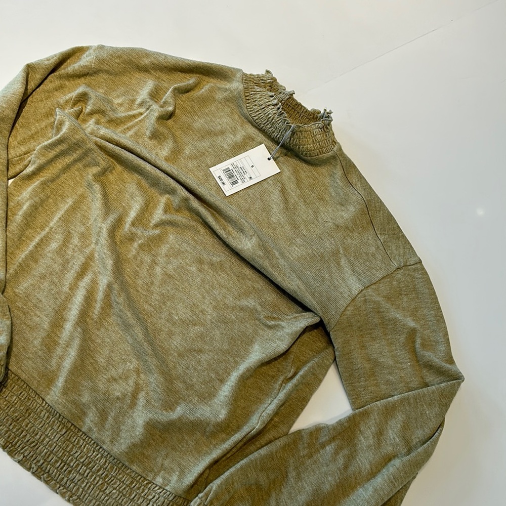 A New Day  greenish long sleeve shirt